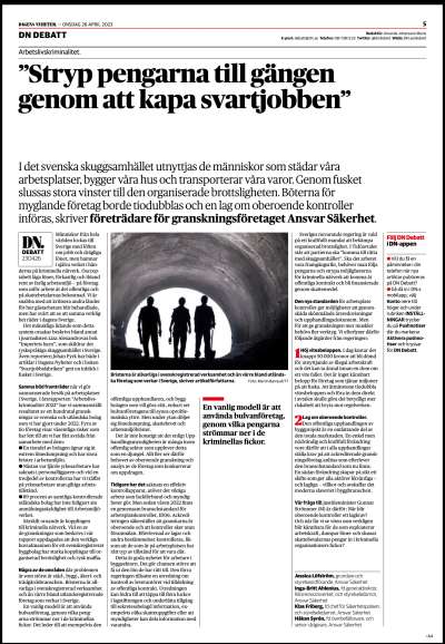 Ansvar Säkerhet, DN