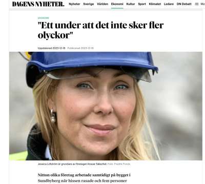 Ansvar Säkerhet, DN Debatt